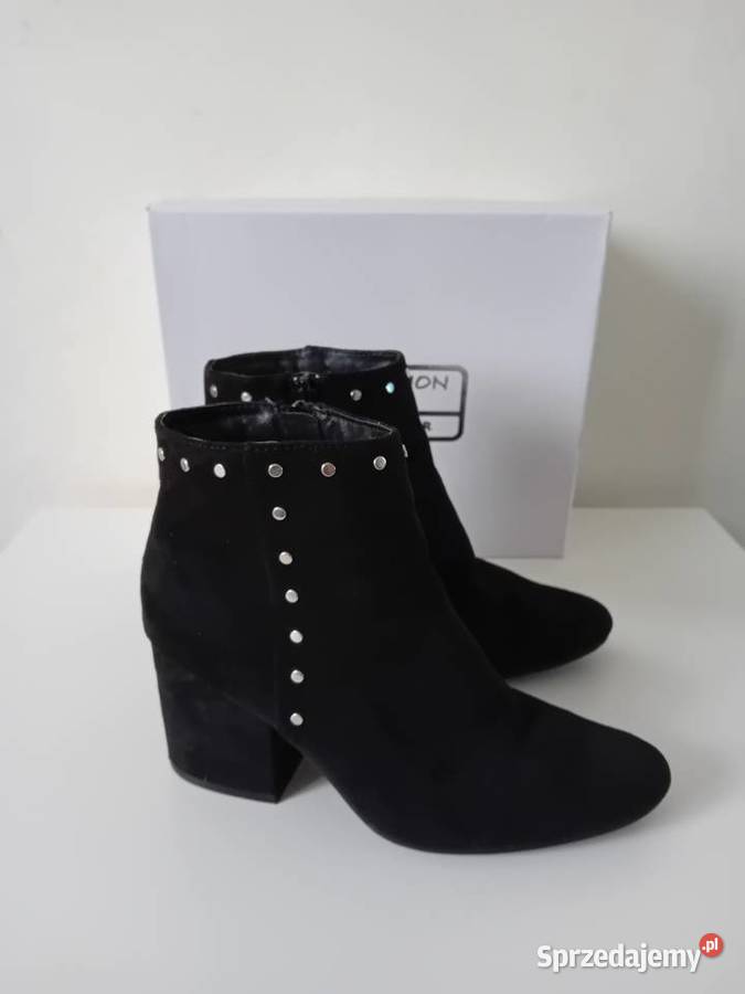 Czarne botki Deezze Warszawa