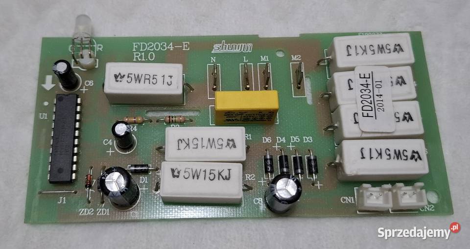 Główna elektronika elektroszczotki FDDBS06 wada śląskie Czeladź