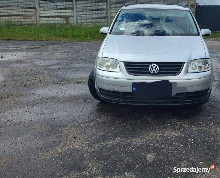 VW Touran 19 Diesel Rok produkcji 2004 Wejherowo