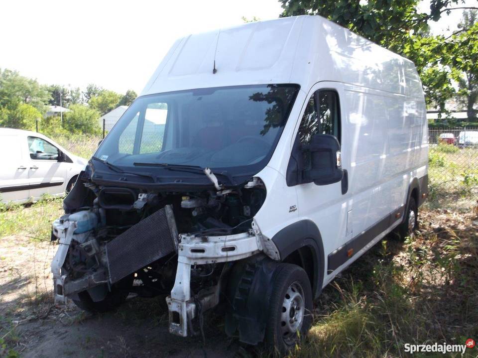 Fiat DUCATO L5H3 MEGAMAX Uszkodzony biały sprzedam