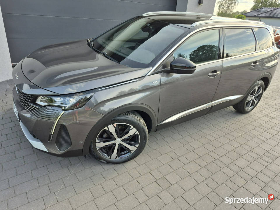 Peugeot 5008 kamera GT full led ALKANTARA 7 gniazdo SD Samochody osobowe