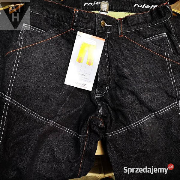 JEANSY CZARNE MOTOCYKLOWE 2020 SKLEP AUTOTECH warmińsko-mazurskie Mrągowo
