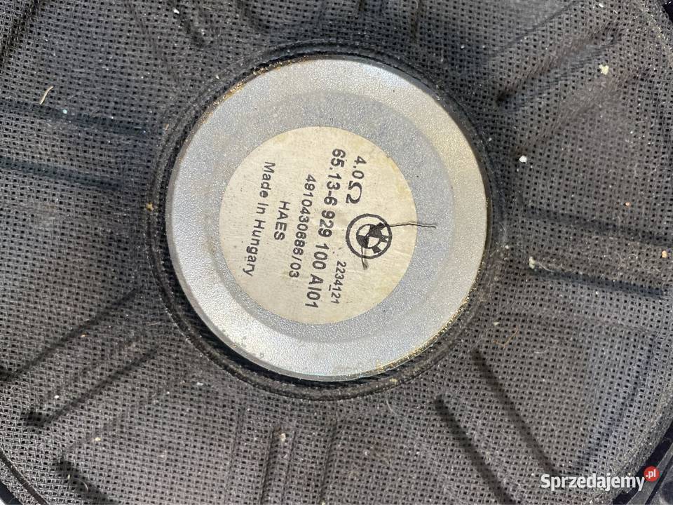 Głośnik fabryczny pod siedzenie 6919354 bmw 5 Rok produkcji 2005 Szczecin sprzedam