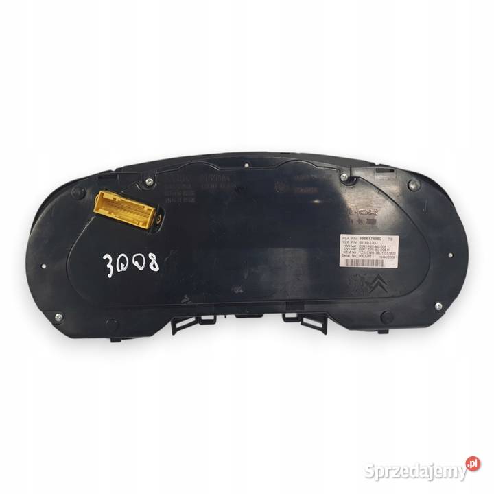 LICZNIK ZEGARY 9666174980 Peugeot 3008 I 16 20 lubelskie Chełm