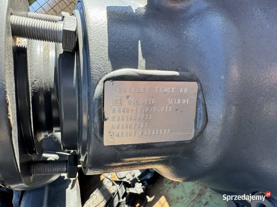 Mercedes Dyfer Wkład Mostu Most Oś Daimler Truck sprzedam