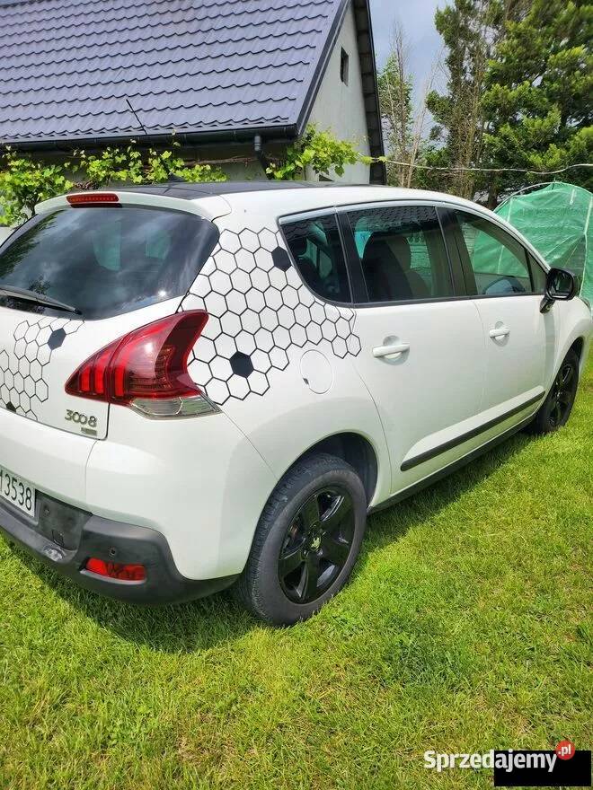 Peugeot 3008 16 Diesel 120 2014r bezwypadkowy nieuszkodzony Bełchatów