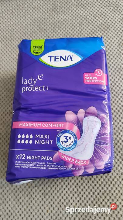 Wkładki anatomiczne kobiet TENA Lady Maxi Night Pozostałe Opole