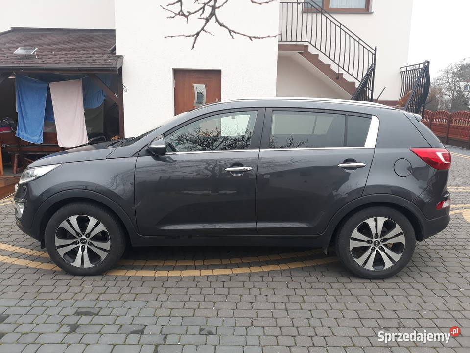 KIA Sportage 17CRDI bogate wyposażenie Nowy relingi dachowe Ruda Wielka