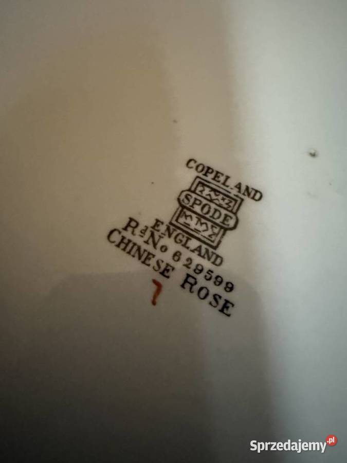 Angielska porcelana Copeland spode england wzór Zakopane