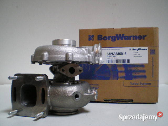 Nowa turbosprężarka BorgWarner 53269706016 Siedlce