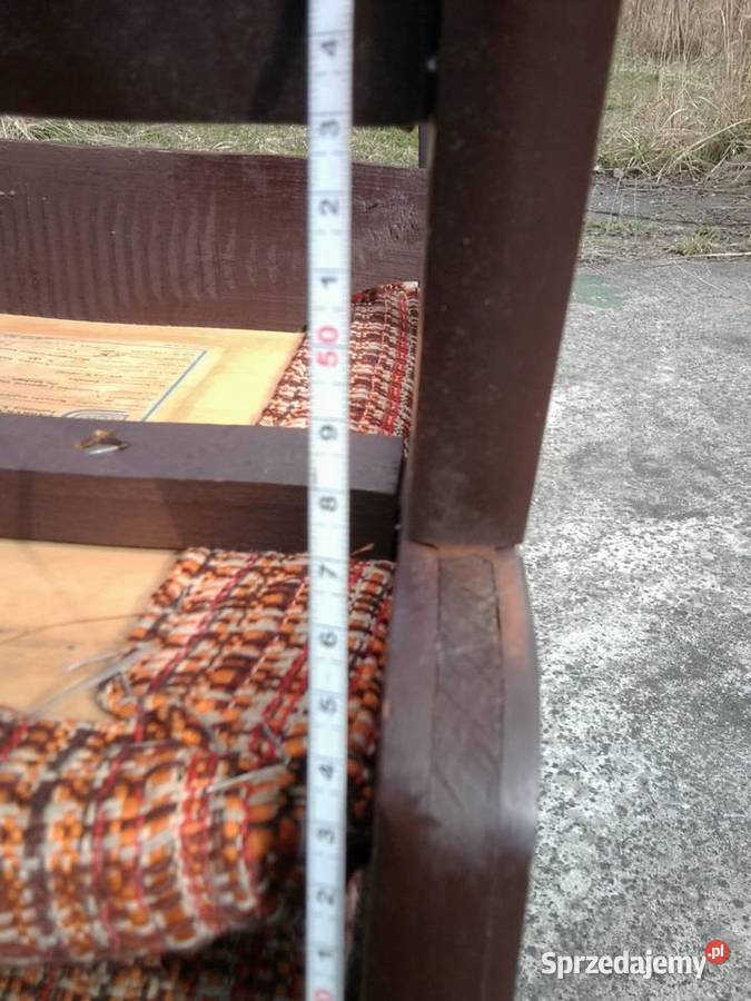 Trzy krzesła JAR lata 80 PRLu w stanie pordukcja 50cm śląskie Knurów