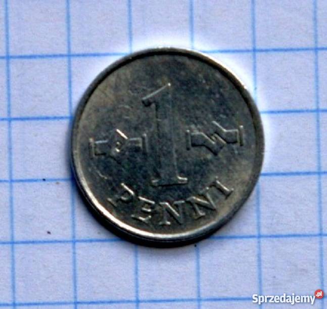 1 PENNI 1976 FINLANDIA lubelskie Piszczac