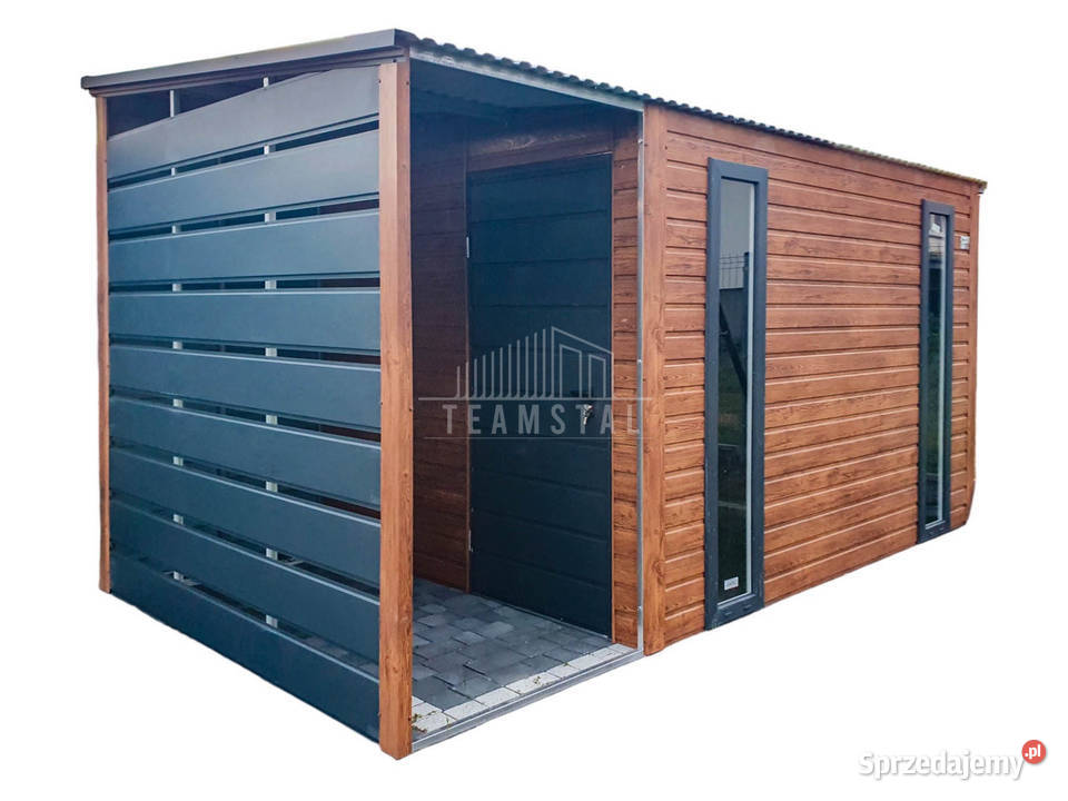 Schowek Domek Ogrodowy 25x2m Wiata 1m 2x Okno Pozostałe Jelenia Góra
