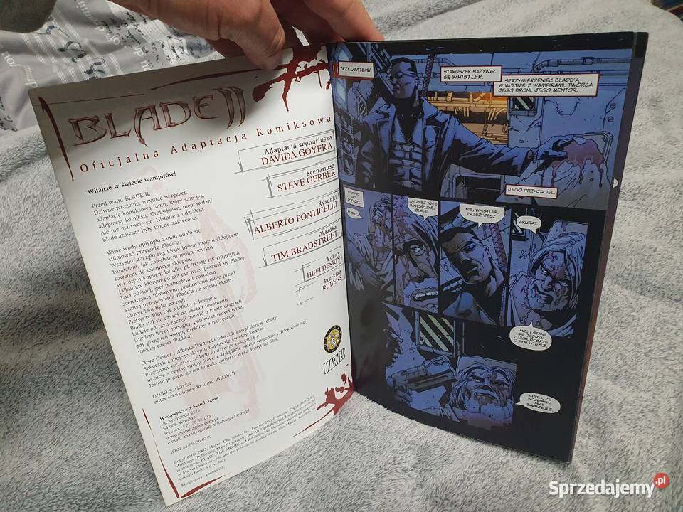 Blade II wydanie 1 Mandragora 2002 Gdynia