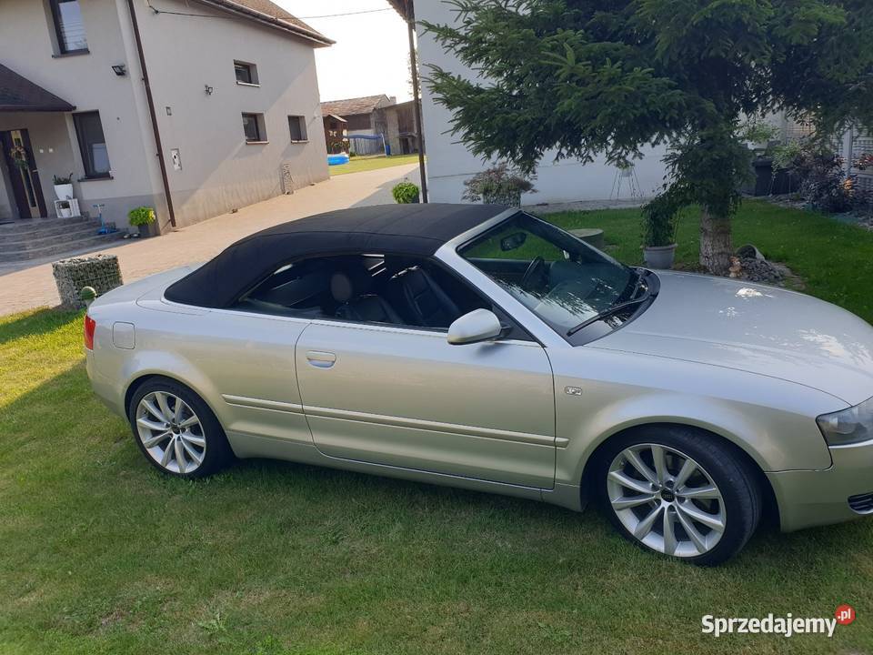 Audi A4 B6 Cabriolet 30 benzyna gaz Rok produkcji 2003 Grabowa