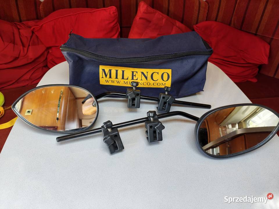 Lusterka Milenco Aero 4 do holowania przyczepy Akcesoria samochodowe Nagawczyna sprzedam