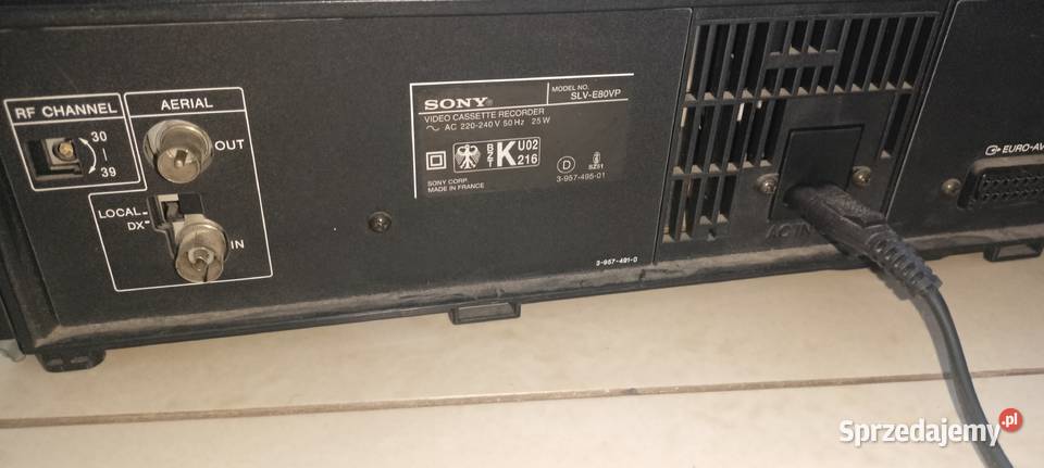 Sony SLVE80vp magnetowid sprzedam