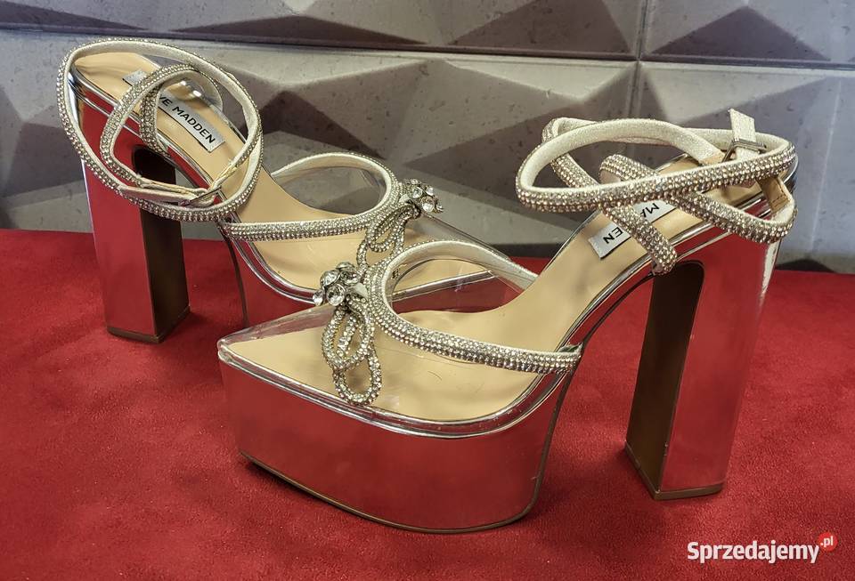 Steve Madden BELLISIMA Sandały na obcasie r 38 mazowieckie Warszawa