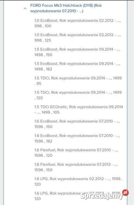 Zacisk przedni Lewy Prawy Focus Mk2 C Kuga 15 16 podkarpackie Dębica