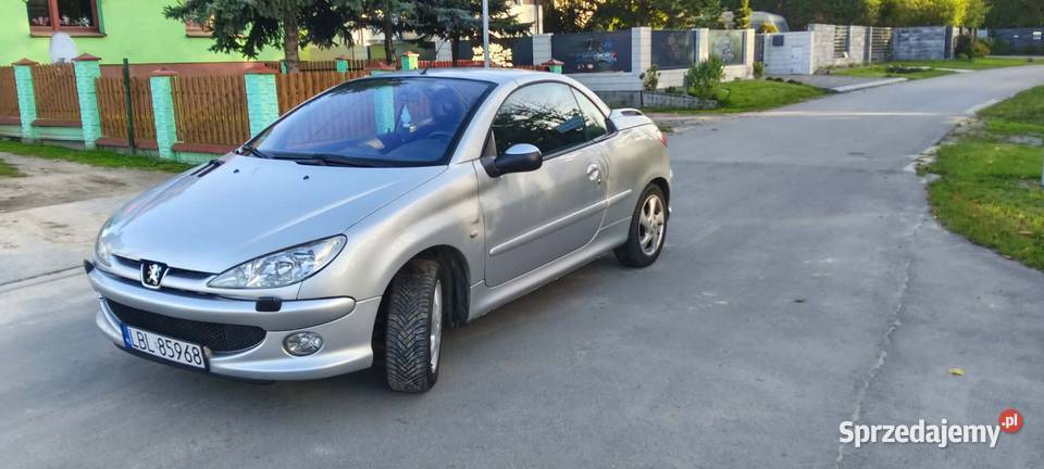 Peugeot 206 CC 16 Benzyna 109 2003 r