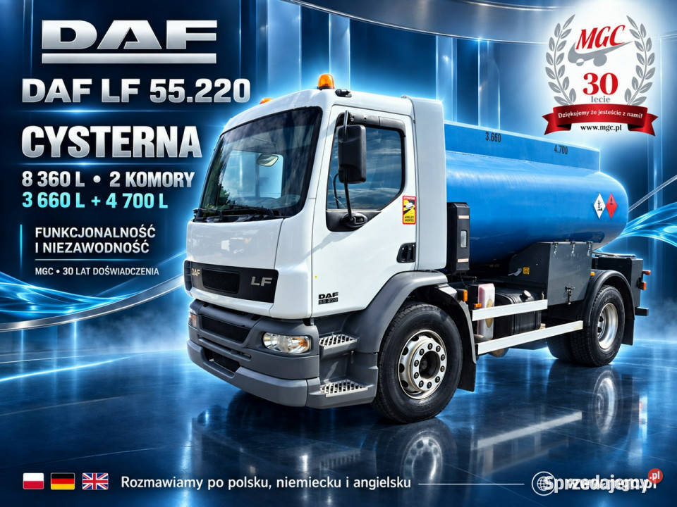 DAF LF 55 250 DAF LF 55 AUTOCYSTERNA BECZKA NA Motoryzacja
