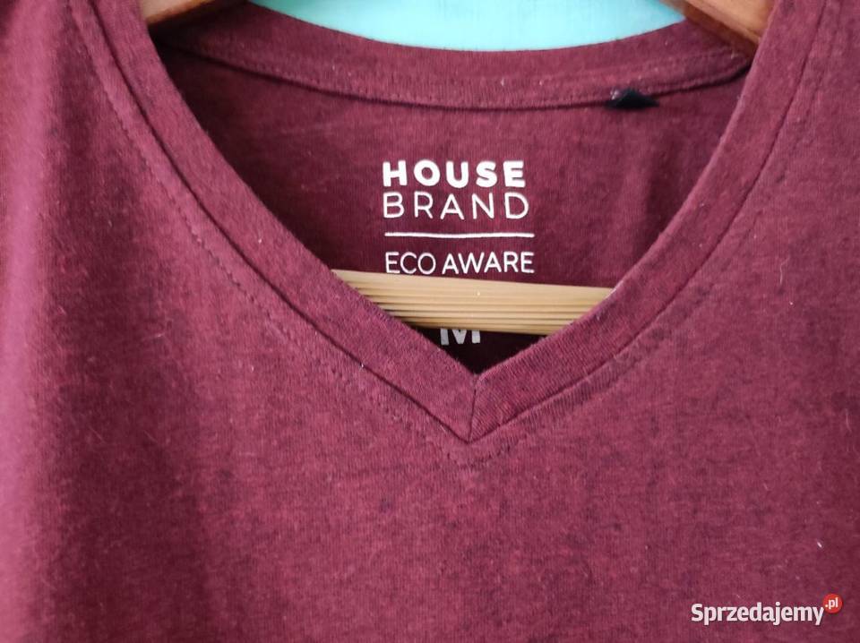Tshirt basic slim fit koszulka bawełniana eco sprzedam