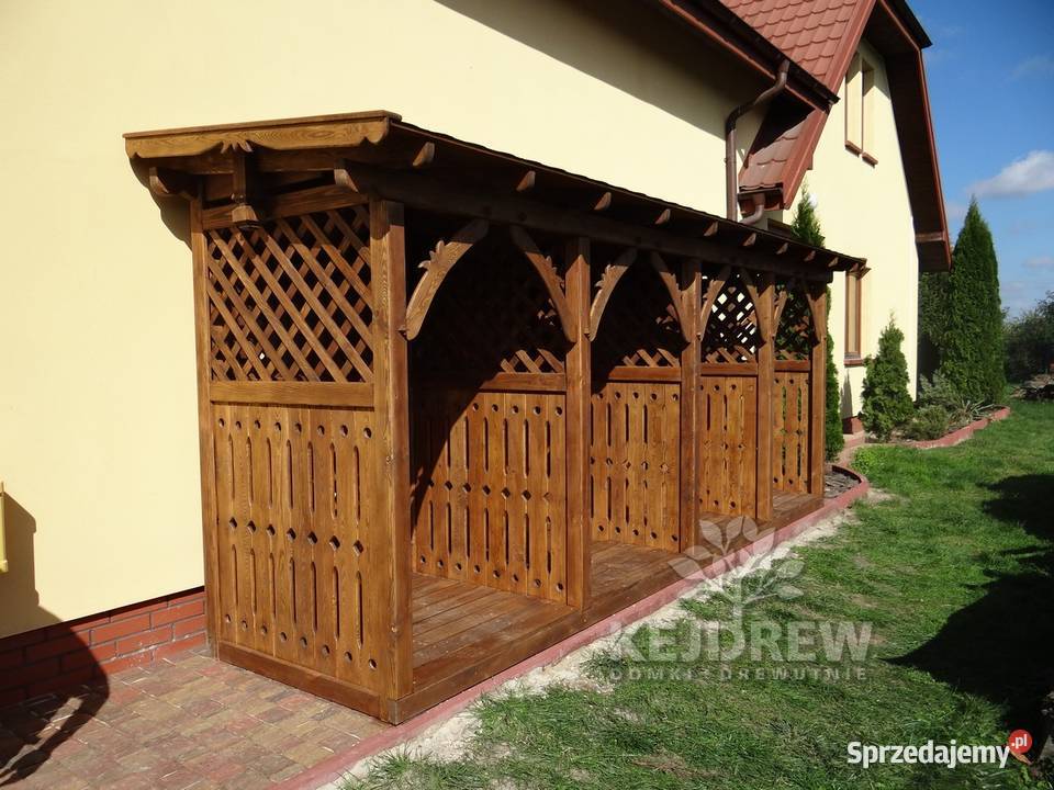 Drewutnia na drewno wiata na drewno zadaszenie Piła Pierwsza