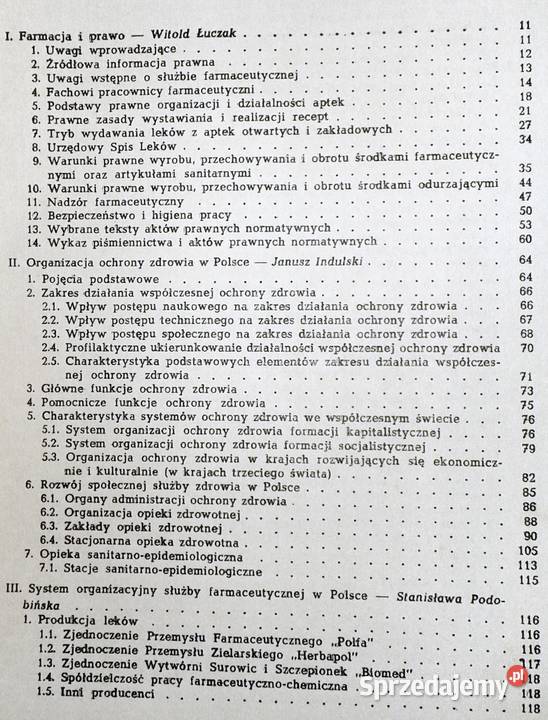 Farmacja społeczna Janusz Indulski miękka Chełm