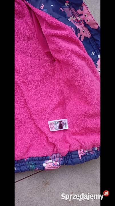Kurtka zimowa dziewczynki świnka Peppa nowa Żywiec