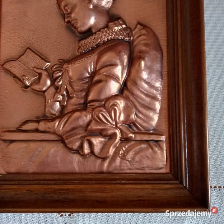 Obraz płaskorzeźba Złota dama inny kolor Gorzów Wielkopolski