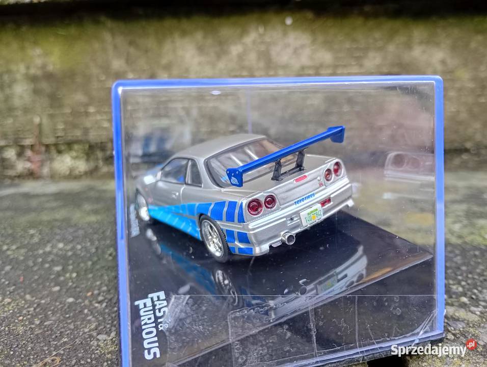 NISSAN SKYLINE GTR R34 fast furious deagostini Warszawa