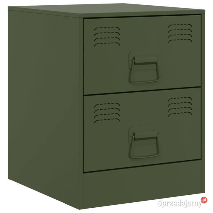 Szafki nocne 2 zielone 345x39x44 stal WM841628 mazowieckie Warszawa