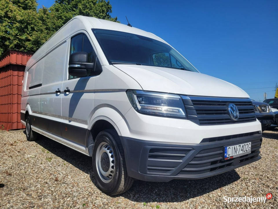 Volkswagen Crafter 20TDI 140 Maxi Salon Nowy 9800km kujawsko-pomorskie Gniewkowo