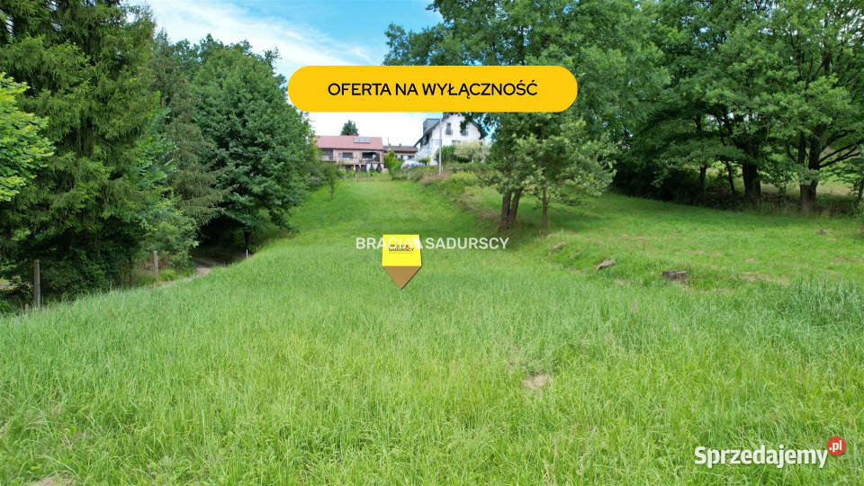 Działkę sprzedam Skawina 1886m2 Sprzedaż małopolskie