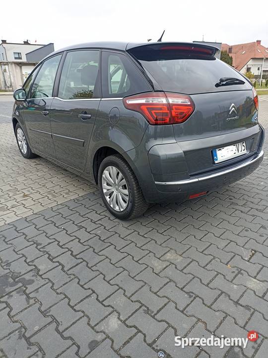 citroen c4 Picasso 16 hdi krajowy bezwypadkowy szary Zawiercie