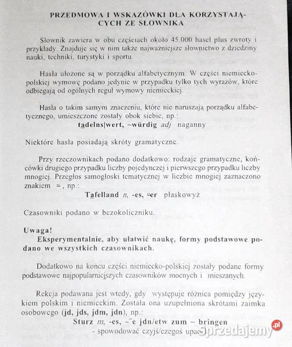 Słownik niemieckopolski polskoniemiecki A Chełm