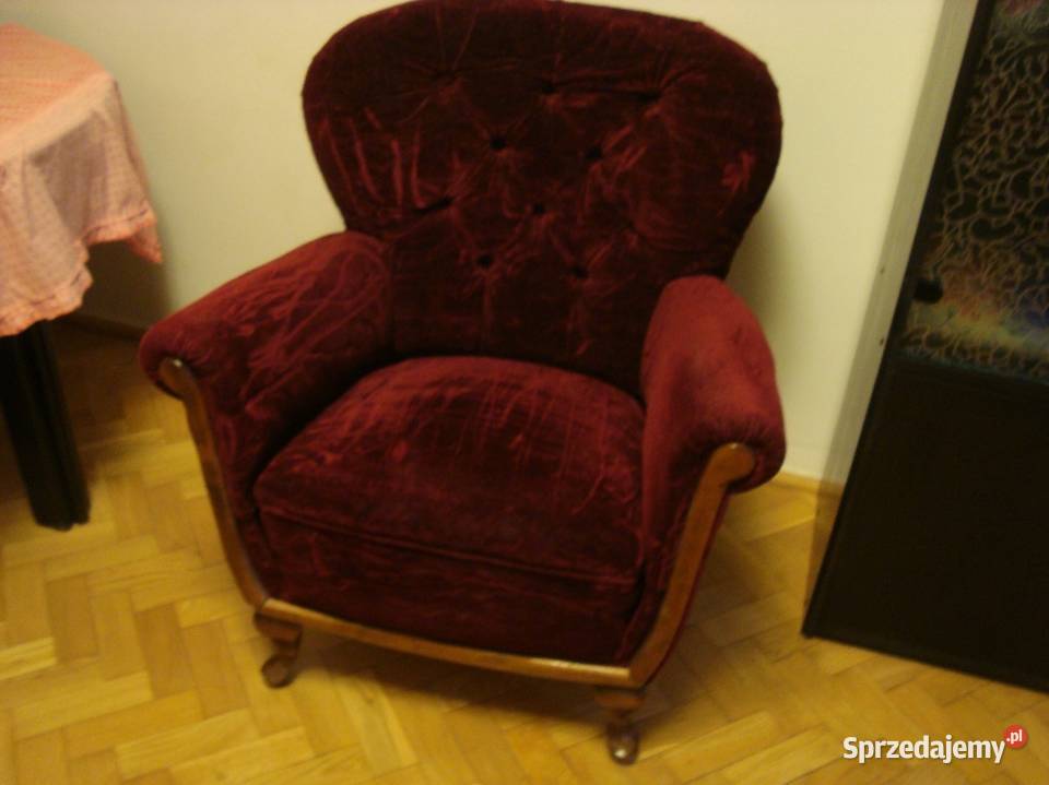 Fotel z okresu PRL Warszawa