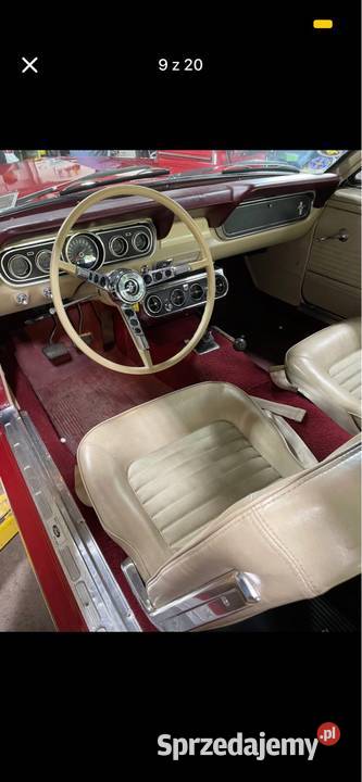 Ford mustang 1966 Rok produkcji 1966 Olsztyn sprzedam
