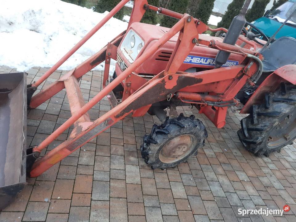 SHIBAURA SD2200D0 z TUREM Ciągnik rolniczy 4x4 Zarszyn