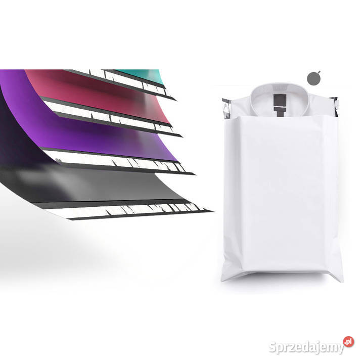 Foliopaki Białe 500x610mm 100 Taśma 48mm x 50m Ludźmierz