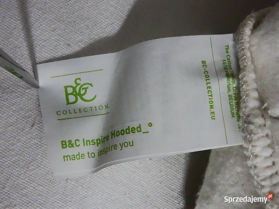 Bluza kremowa z kapturem i kieszeniami S Pozostałe Biłgoraj