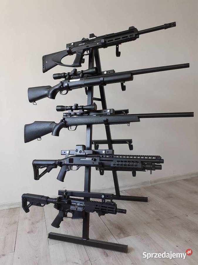 stojaki na broń długą różne modele