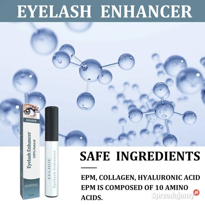 Serum do rzęs Przedłużenie Pogrubienie Mini 3 ml Unisex Płock