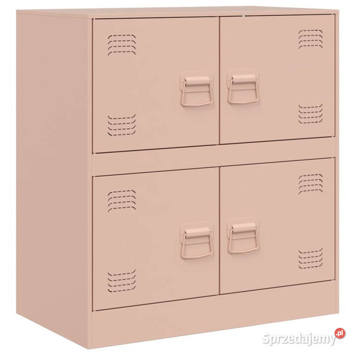 Szafka boczna różowa 67x39x73 stal WM841650 Warszawa sprzedam