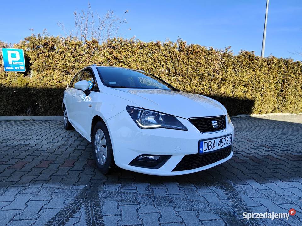Seat Ibiza ST 12 LPG 90 2015 LED Salon LIFT biały Wałbrzych