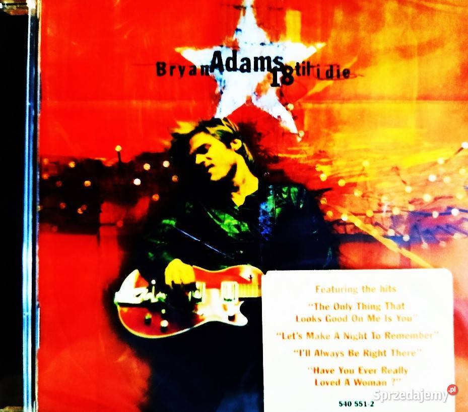 Sprzedam Album CD Bryan Adams 18 Til I Die rock