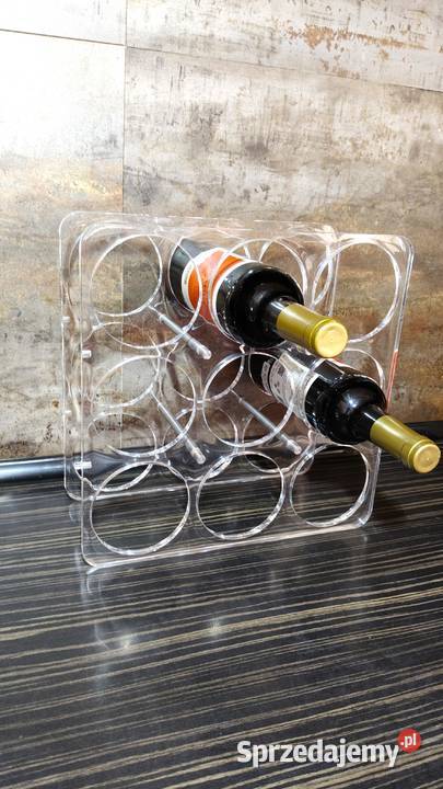 Stojak plexi na wino lata 80 vintage Kalisz sprzedam