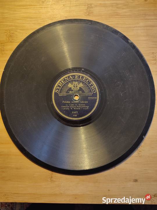 Płyta szelakowa Syrena Electro Faliszewski Warszawa sprzedam