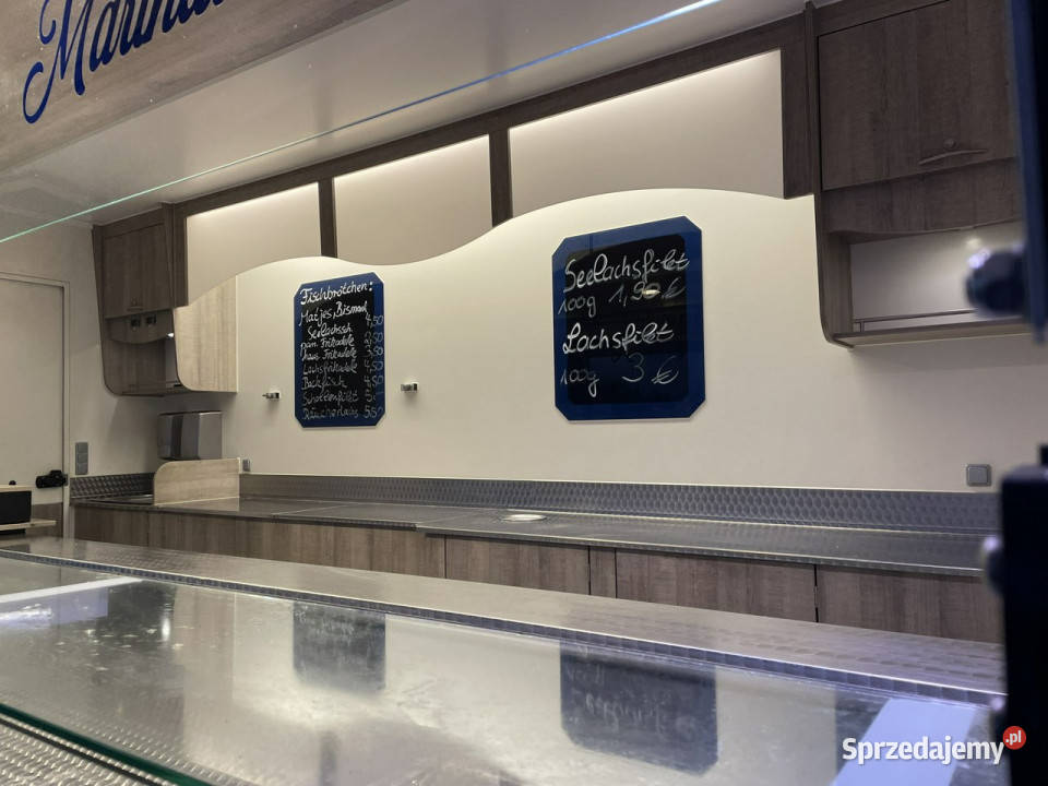 Fiat Ducato Autosklep wędlin Ryb Gastronomiczny welurowa tapicerka Fiat Syców