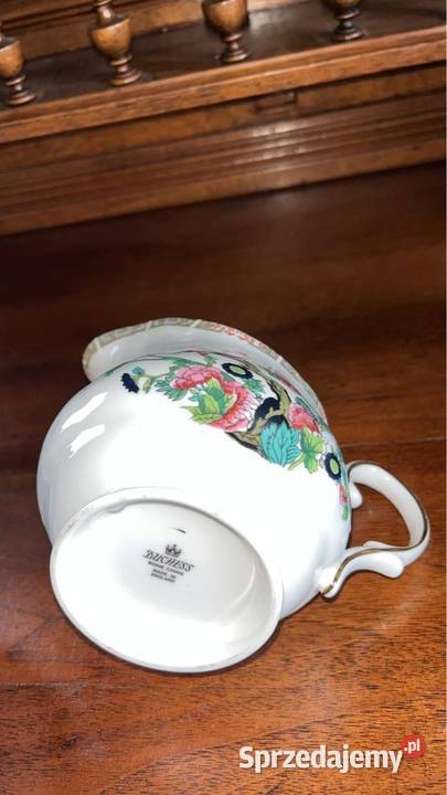 Filiżanka z talerzykiem deserowym DUCHESS Made Gdańsk